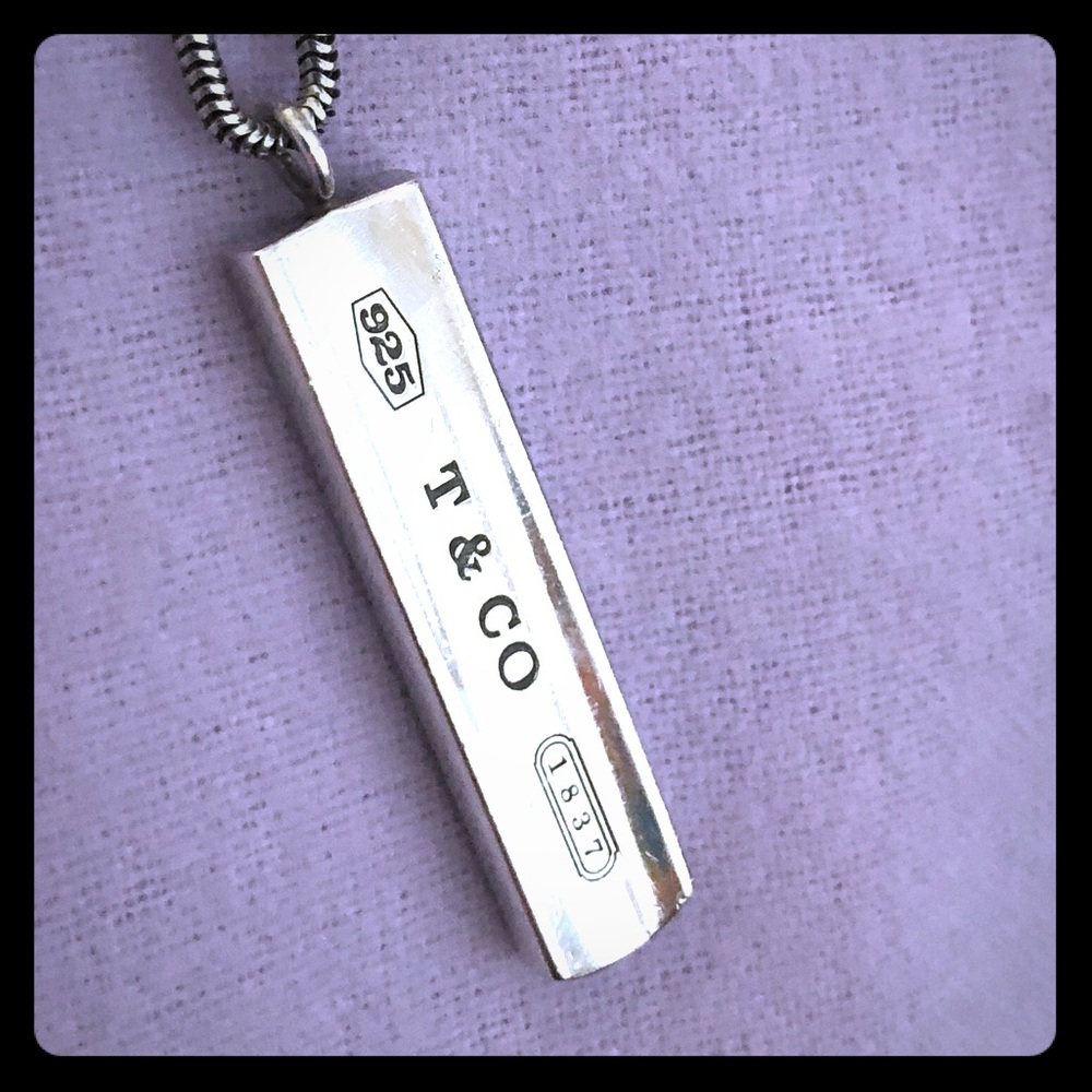 Authentic Tiffany & Co pendant and chain